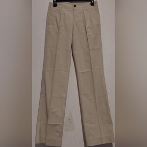 Gap beige and off white pants